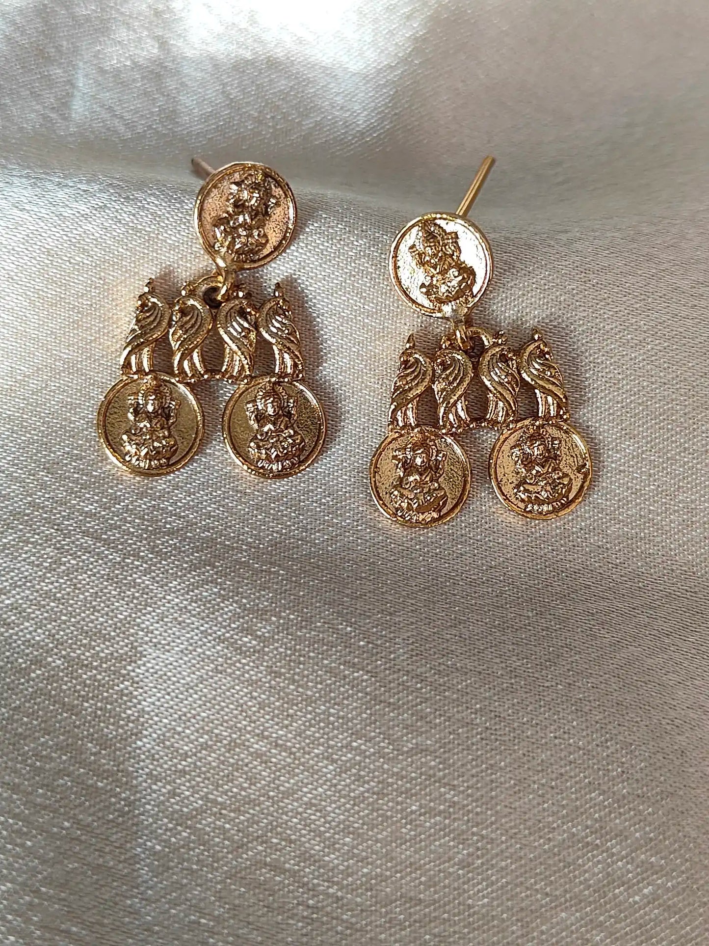 Lakshmi Coin Necklace Set Code - 148