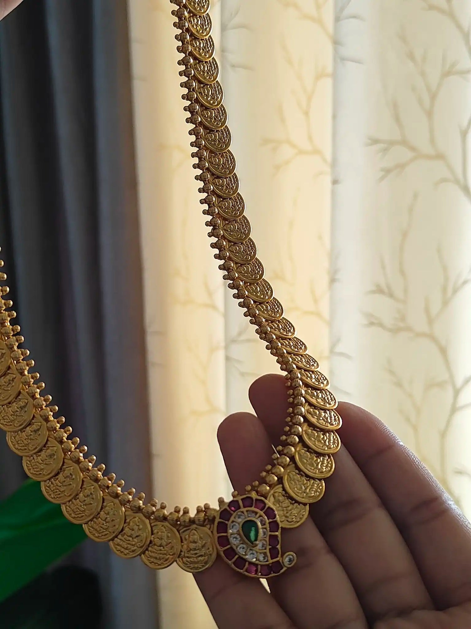 Temple jewellery set